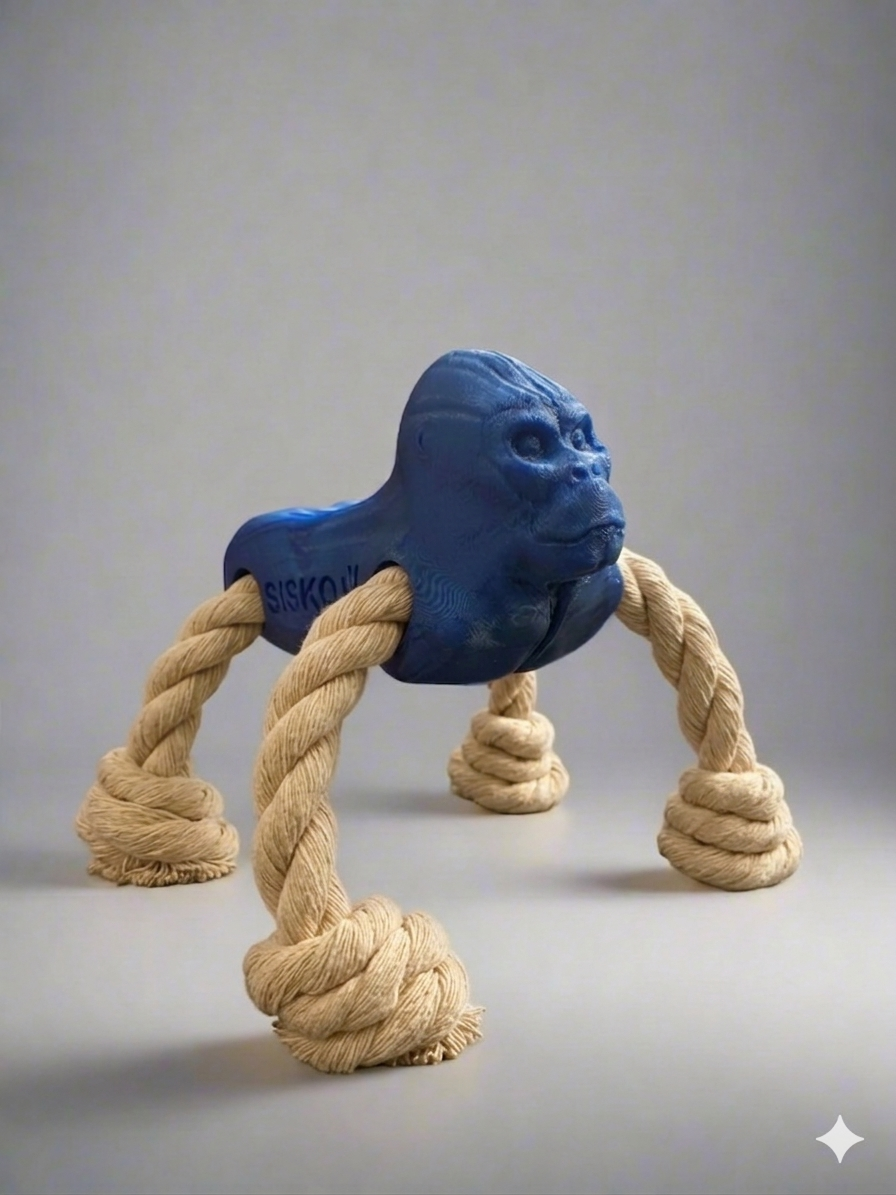 Custom Gorilla Tug Toy